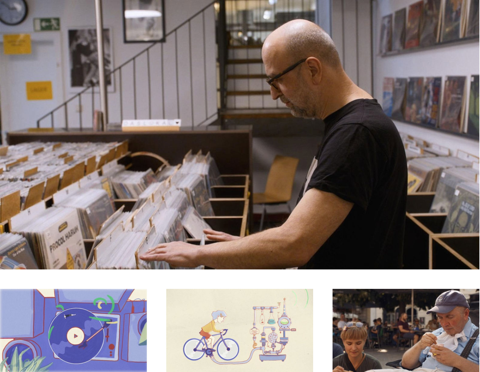 4 Szenen aus dem Film "Alles ist relativ relativ"